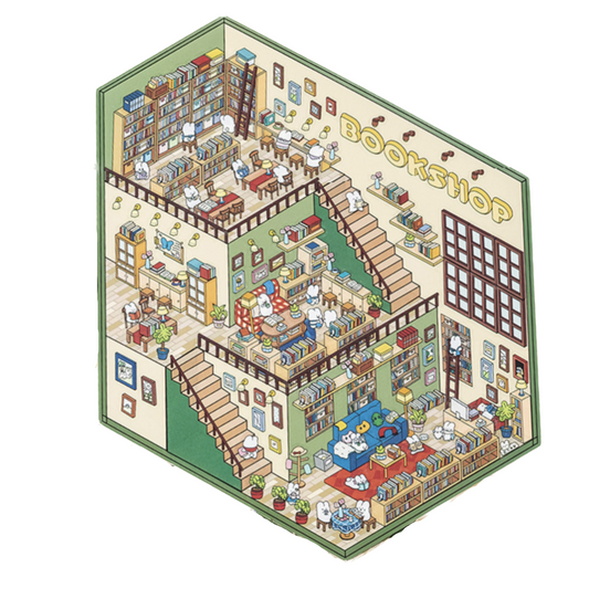 HIDE-AND-SEEK IN BOOKSTORE